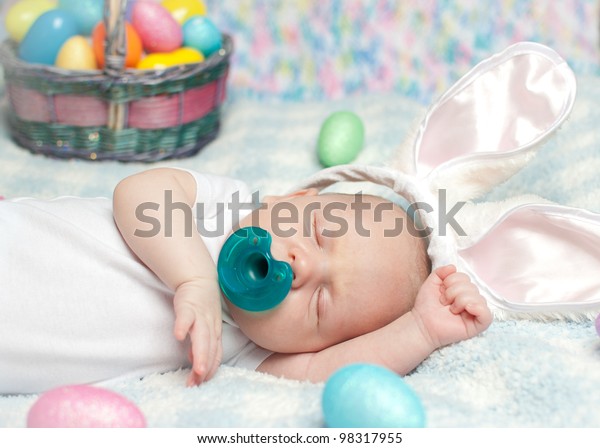 infant easter basket boy