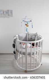 baby bed round