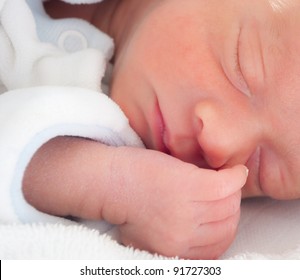 newborn premature baby boy
