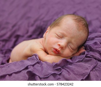 Newborn Premature Baby Sleeping