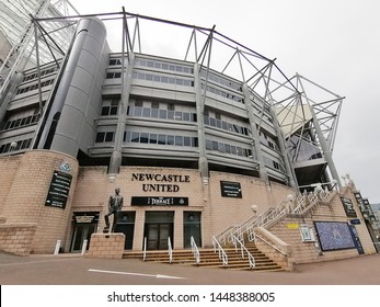 Newcastle, England. 10/07/19. St James's Park  Football Stadium. Home To Newcastle United Football Club