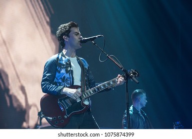 Newcastle, United Kingdom. 12  March 2018. The Stereophonics Perform Live At The Metro Radio Arena, Newcastle.