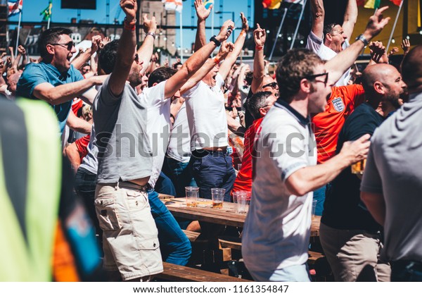 Newcastle Upon Tyne England 18 06 People Stock Image