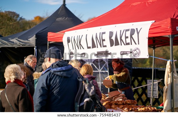 Newcastle Upon Tyne England Uk November People Stock Image