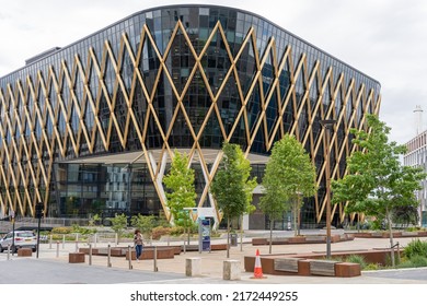 Newcastle Upon Tyne, UK: June 27th, 2022: The Catalyst Business And Research Facility At Newcastle Helix Science Park.