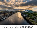 Newcastle upon Tyne is a university city on the River Tyne in northeast England.
