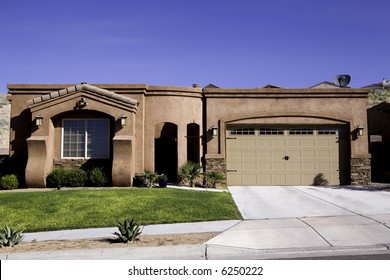 A Newer Adobe Home In New Mexico.