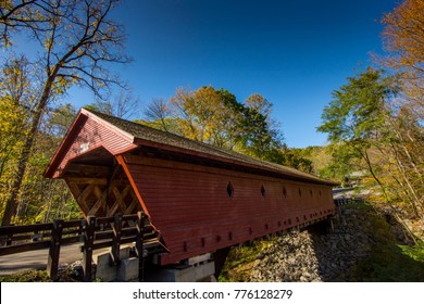 Newfield Covered Bridge Upstate New York Finger Lakes 