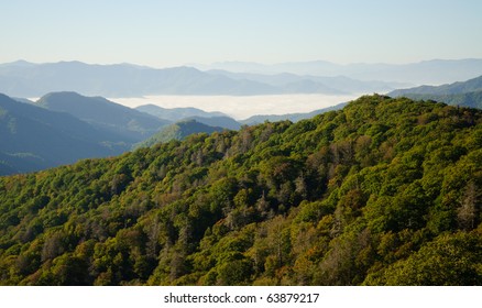 Newfound Gap Mountain Overlook