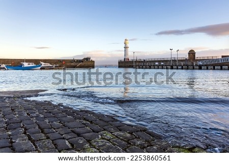 Newhaven Harbour on the Firth of Forth. Newhaven is a district in the City of Edinburgh, Scotland, between Leith and Granton and about 2 miles north of the city centre.