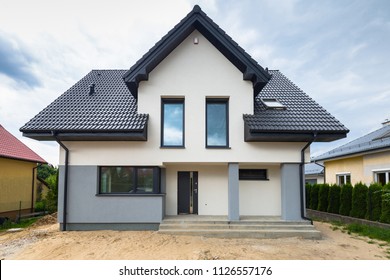 Plaster House Outside Images, Stock Photos & Vectors | Shutterstock