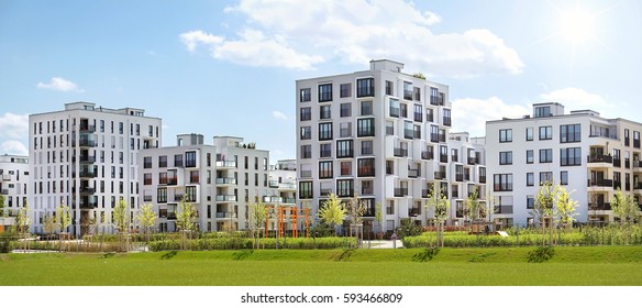 A Newly Built Residential Complex In Munich