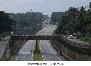 Newly Constructed Of NH 66 In Kerala Snap Post Rain