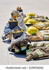 Newly Recruited Cadet Fire Firefighters Training Gear