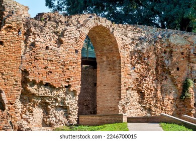 Newly restored bulwark of the Buon Amore, Ferrara, Italy - Shutterstock ID 2246700015