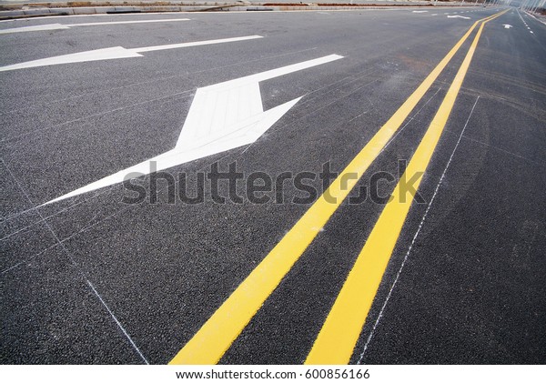 newly street asphalt road\
