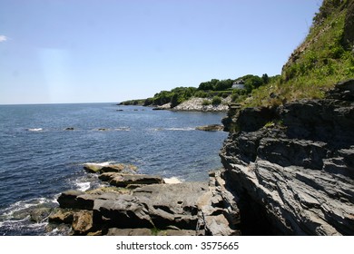 Newport Cliff Walk Coastline