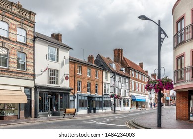 Newport Pagnell High Steeet In Buckinghamshire 