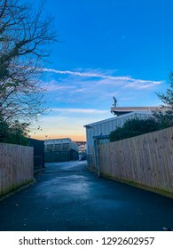 Newport,Gwent,Wales,23/01/2019 The Away Gate At Rodney Parade, Home Of Newport Gwent Dragons And Newport County AFC