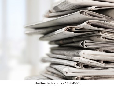 Newspaper. - Shutterstock ID 415584550