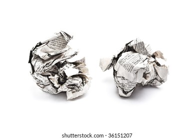 Newspaper Balls