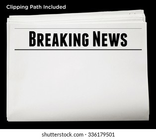 Newspaper Headline Template High Res Stock Images Shutterstock