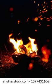 Newspaper Burning Fire Highlights Stock Photo 1597431106 | Shutterstock