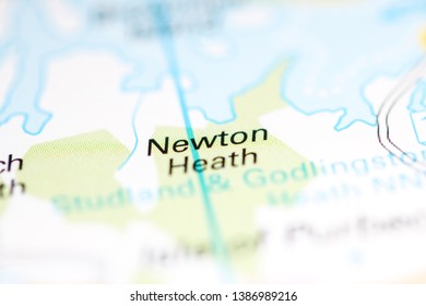 Newton Heath. United Kingdom On A Geography Map