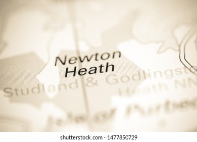 Newton Heath. United Kingdom On A Geography Map