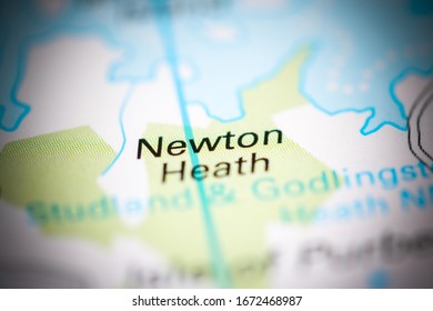 Newton Heath. United Kingdom On A Geography Map