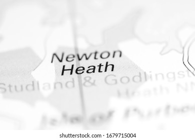 Newton Heath. United Kingdom On A Geography Map