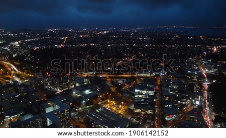 NewZealand Auckland skycity night view