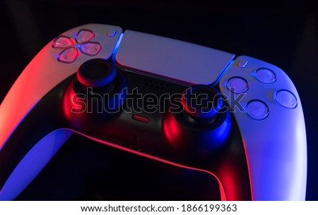 Next gen game controller isolated