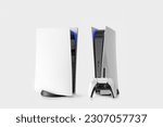 Next Generation game consoles and controller isolated