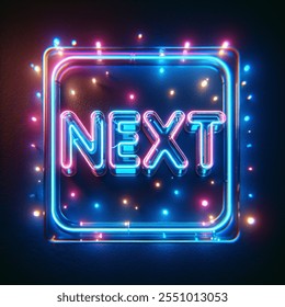 Next Neon Effect AI-generated image 2551056271 | Shutterstock
