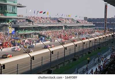 The Nextel Cup Allstate 400 At The Brickyard August 6, 2006 In Indianapolis, IN.  Pit Row.