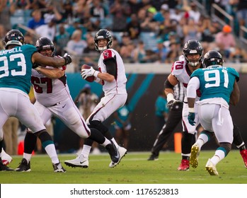 NFL - Atlanta Falcons Vs. Jacksonville Jaguarsat the TIAA Stadium in Jacksonville Florida -USA on Saturday 25th 2018