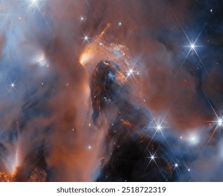 NGC 1333, a star-forming region in Perseus, was surveyed by NASA's James Webb Space Telescope, identifying planetary objects with its Near-InfraRed Imager. Elements of this image furnished by NASA. - Powered by Shutterstock