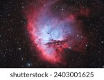 NGC 281  is a bright emission nebula and part of an H II region in the northern constellation of Cassiopeia and is part of the Milky Way