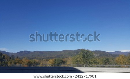 NH Fall Mountains Scenery New England