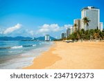 Nha Trang city beach is a public beach located in the centre of Nha Trang in Vietnam