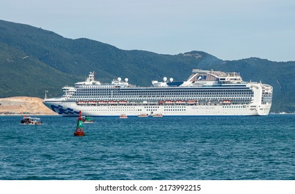 Nha Trang, Vietnam - February 05, 2019: Cruise Ship 