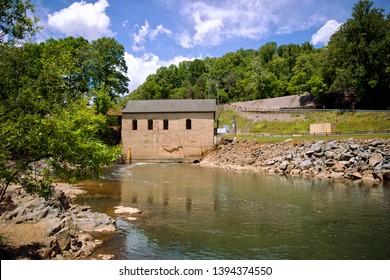 Niagara Dam On The Roanoke River