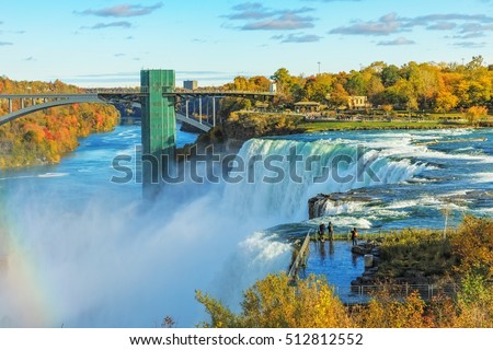 Niagara Falls in Autumn 