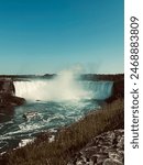 Niagara Falls from Canada sides.