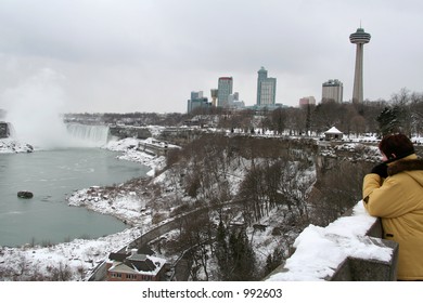 Niagara Falls City Scape