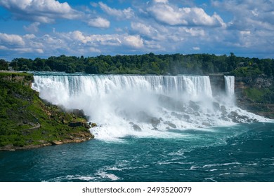 Niagara Falls Near Buffalo New York, America, USA. - Powered by Shutterstock