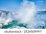 Niagara Falls Ontario in winter 