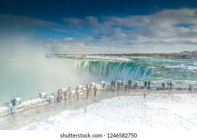 Niagara Falls In Winter