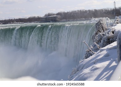 Niagra Falls After A Snow Day 